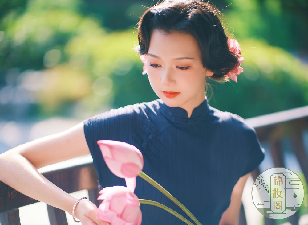 开封半亩园旗袍拍摄