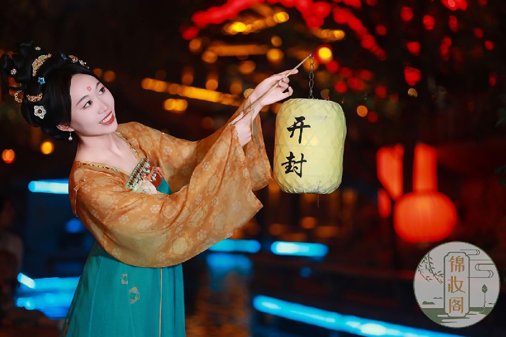 开封万岁山唐制汉服拍摄